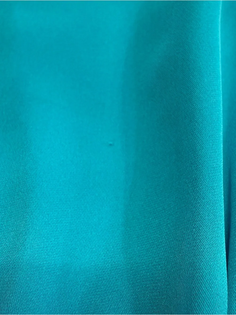 Theory Silk Blouson Dress Teal Aqua Sleeveless Medium - Picture 10 of 11